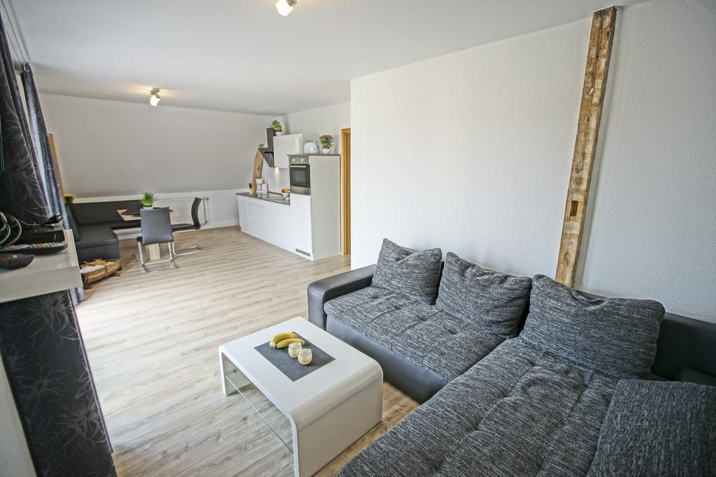 Ostseeferienhaus Oberes Apartment Monkebude Экстерьер фото